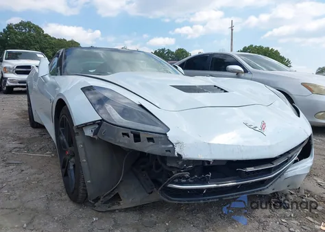 2019 Chevrolet Corvette Stingray from USA, damaged, VIN 1G1YB2D78K5110244